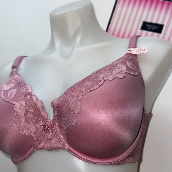 🔥Victoria's Secret bra body by Victoria perfect shape push-up Sz 32DDD New - Picture 2 of 7